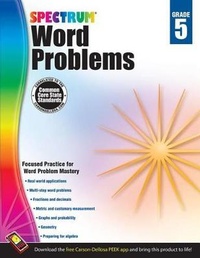 Enlarge image Cover: Word Problems, Grade 5 - Spectrum