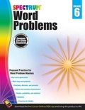 Cover: Word Problems, Grade 6 - Spectrum