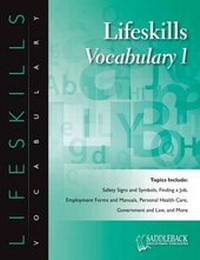 Enlarge image Cover: Lifeskills Vocabulary 1 Reproducible Book with CD - Saddleback Educational Publishing, Inc.