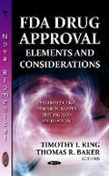 Cover: FDA Drug Approval - Nova Science Publishers Inc