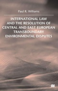 Cover: International Law and the Resolution of Central and East European - Palgrave Macmillan