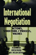 Cover: International Negotiation - Palgrave Macmillan