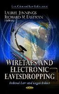 Abbildung von: Wiretaps & Electronic Eavesdropping - Nova Science Publishers Inc