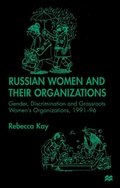 Cover: Russian Women and their Organizations - Palgrave Macmillan