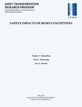 Cover: Safety Impacts of Design Exceptions - Purdue University Press