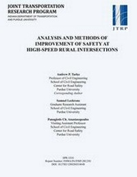 Enlarge image Cover: Analysis and Methods for Improvement of Safety at High-Speed Rural Intersections - Purdue University Press