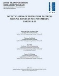 Cover: Investigation of Premature Distress Around Joints in Pcc Pavements - Purdue University Press