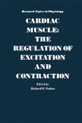 Cover: Cardiac Muscle: The Regulation Of Excitation And Contraction - Academic Press