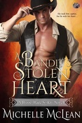 Cover: A Bandit's Stolen Heart - Entangled: Scandalous