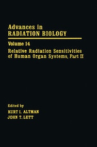 Abbildung von: Advances in Radiation Biology V14 - Academic Press