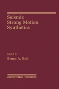 Cover: Seismic Strong Motion Synthetics - Academic Press