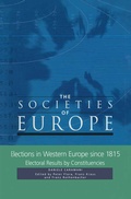 Cover: Elections in Western Europe 1815-1996 - Palgrave Macmillan