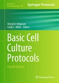 Cover: Basic Cell Culture Protocols - Humana