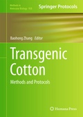 Cover: Transgenic Cotton - Humana Press Inc.