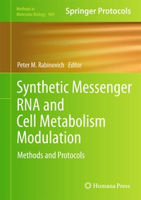 Abbildung von: Synthetic Messenger RNA and Cell Metabolism Modulation - Humana Press Inc.
