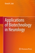 Cover: Applications of Biotechnology in Neurology - Humana
