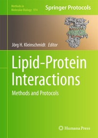 Enlarge image Cover: Lipid-Protein Interactions - Humana