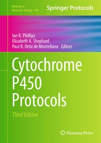 Abbildung von: Cytochrome P450 Protocols - Humana Press Inc.
