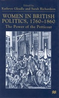 Cover: Women in British Politics, 1760-1860 - Palgrave Macmillan
