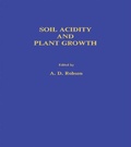 Cover: Soil Acidity and Plant Growth - Academic Press
