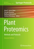 Cover: Plant Proteomics - Humana