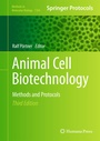Cover: Animal Cell Biotechnology - Humana