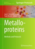 Cover: Metalloproteins - Humana Press Inc.