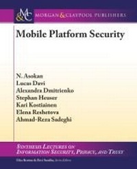 Enlarge image Cover: Mobile Platform Security - Morgan and Claypool Life Sciences