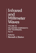 Cover: Infrared and Millimeter Waves V15 - Academic Press