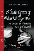 Bild: Health Effects of Menthol Cigarettes - Nova Science Publishers Inc