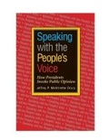 Cover: Speaking with the People's Voice - Texas A & M University Press