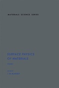 Cover: Surface Physics of Materials V1 - Academic Press