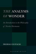 Cover: The Analysis of Wonder - Bloomsbury Academic USA
