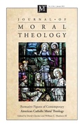 Cover: Journal of Moral Theology, Volume 1, Number 1 - Wipf & Stock Publishers