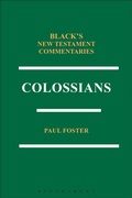 Cover: Colossians BNTC - Bloomsbury Academic USA