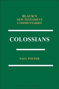 Enlarge image Cover: Colossians BNTC - Bloomsbury Academic USA