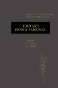 Cover: Food And Energy Resources - Academic Press