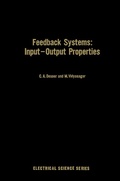 Cover: Feedback Systems: Input-output Properties - Academic Press