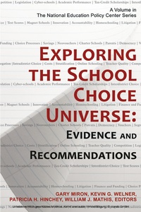 Enlarge image Cover: Exploring the School Choice Universe - Information Age Publishing