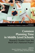 Cover: Common Planning Time in Middle Level Schools - Information Age Publishing