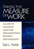 Cover: Taking the Measure of Work - Information Age Publishing