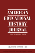 Cover: American Educational History Journal - Information Age Publishing