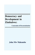 Cover: Democracy and Development in Zimbabwe - SAPES Books