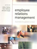 Cover: Employee Relations Management - Prentice Hall Australia