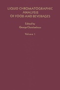 Cover: Liquid Chromatographic Analysis of Food and Beverages V1 - Academic Press