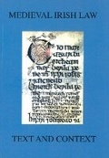 Cover: Medieval Irish Law - The Medieval and Modern Centre