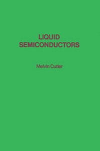 Abbildung von: Liquid Semiconductors - Academic Press