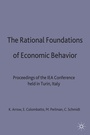 Cover: The Rational Foundations of Economic Behaviour - Palgrave Macmillan