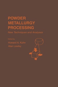 Enlarge image Cover: Powder Metallurgy Processing - Academic Press