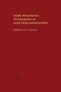 Cover: Some Biological Techniques in Electron Microscopy - Academic Press